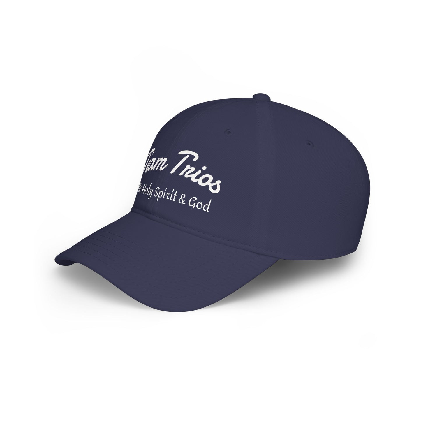 Team Trios Baseball Cap — “Team Trios: Me, Holy Spirit & God” Faith Baseball Hat