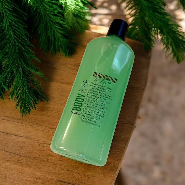 Beachwood & Vetiver Shower Gel - 10oz