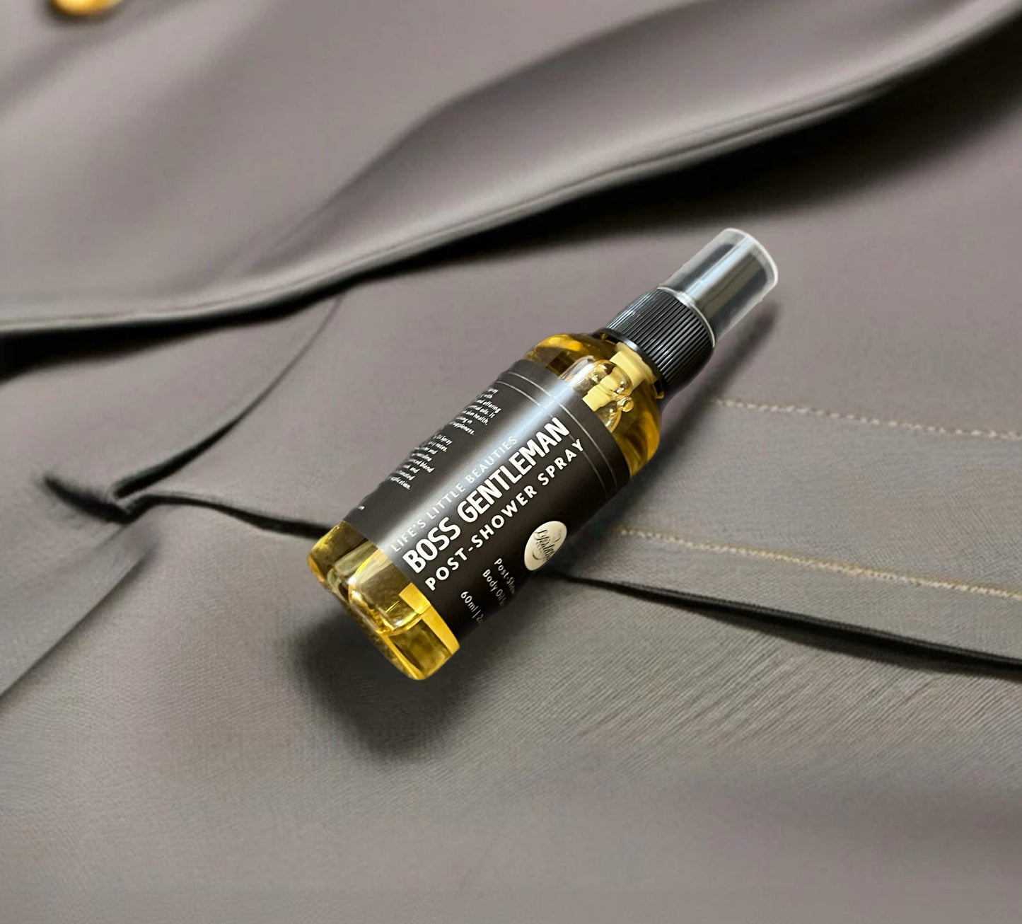 Post-Shower | Boss Gentlemen Body Oil Spray - 60ml/2oz