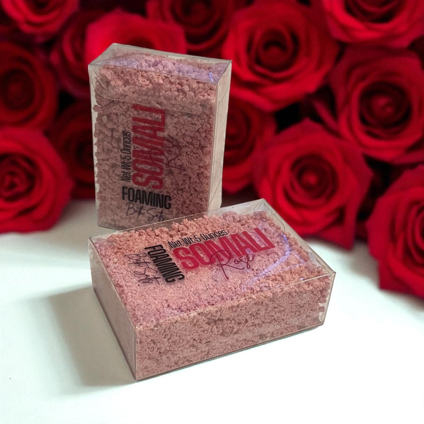 Somali Rose Foaming Bath Salt - 5 Ounces
