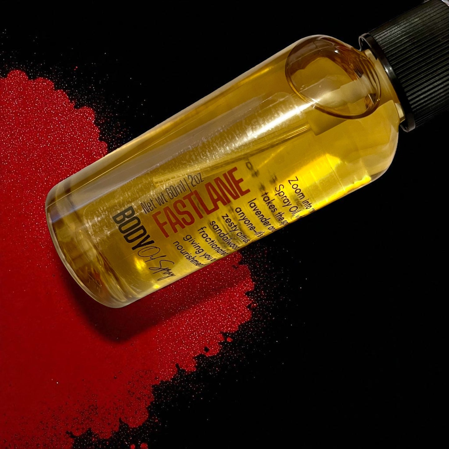 Brave & Wild Men's Body Oil Spray 2oz- 4 Pack Bundle