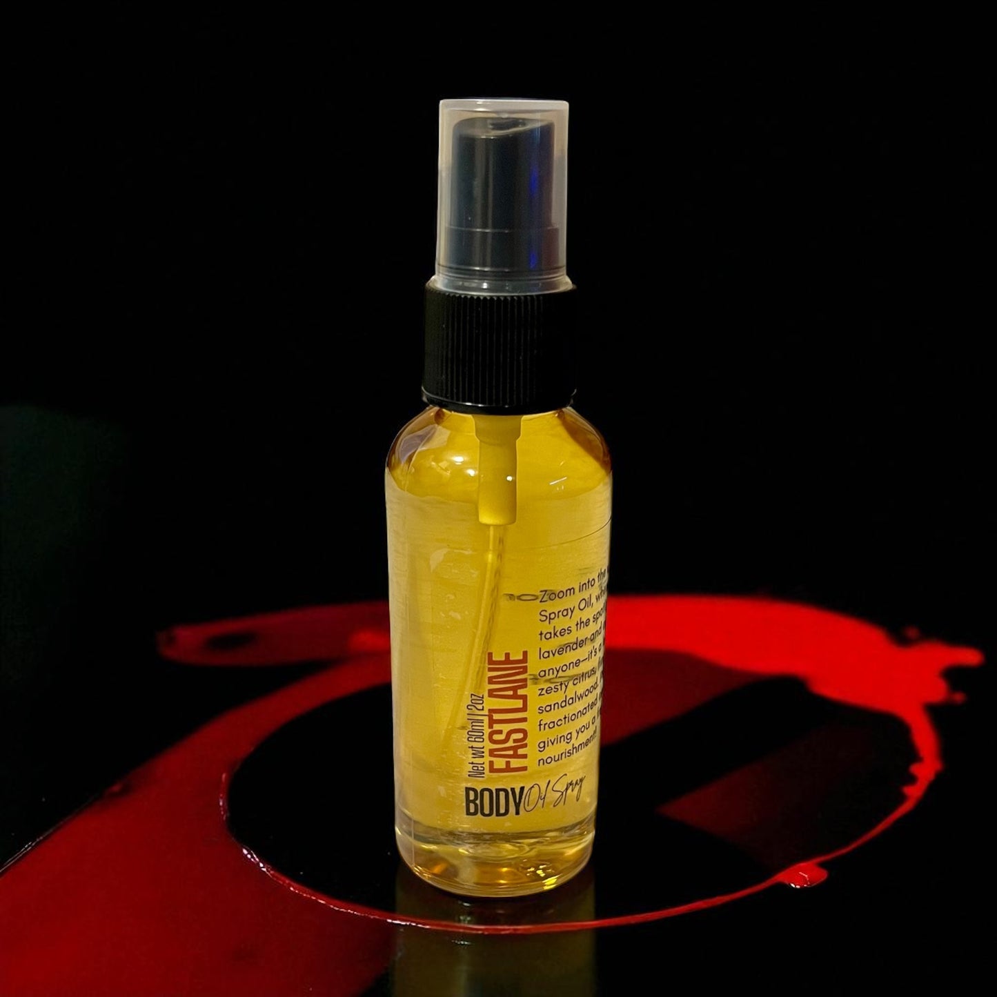 Brave & Wild Men's Body Oil Spray 2oz- 4 Pack Bundle