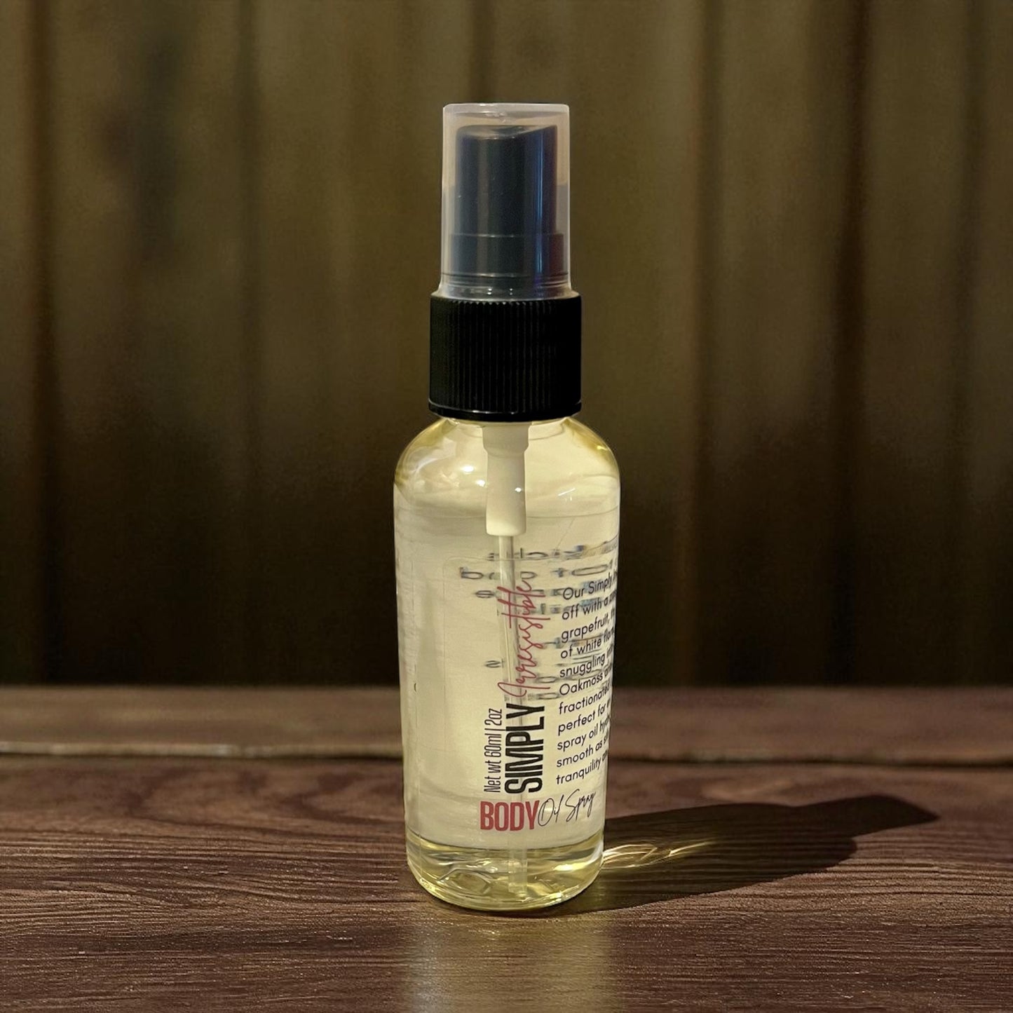 Smooth Jazz Men’s Body Oil Spray 2oz - 4 Pack Bundle