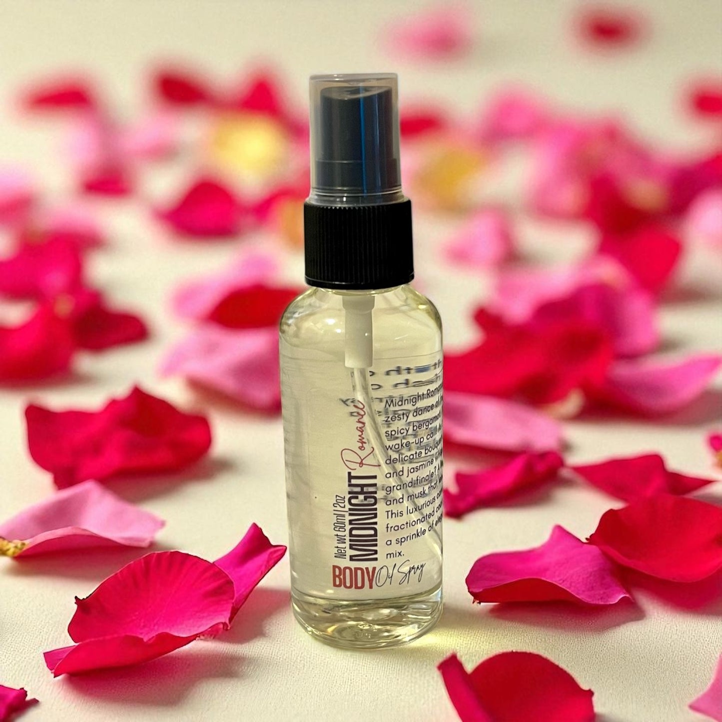 Set the Mood Women’s Body Oil Spray 2oz - 4 Pack Bundle