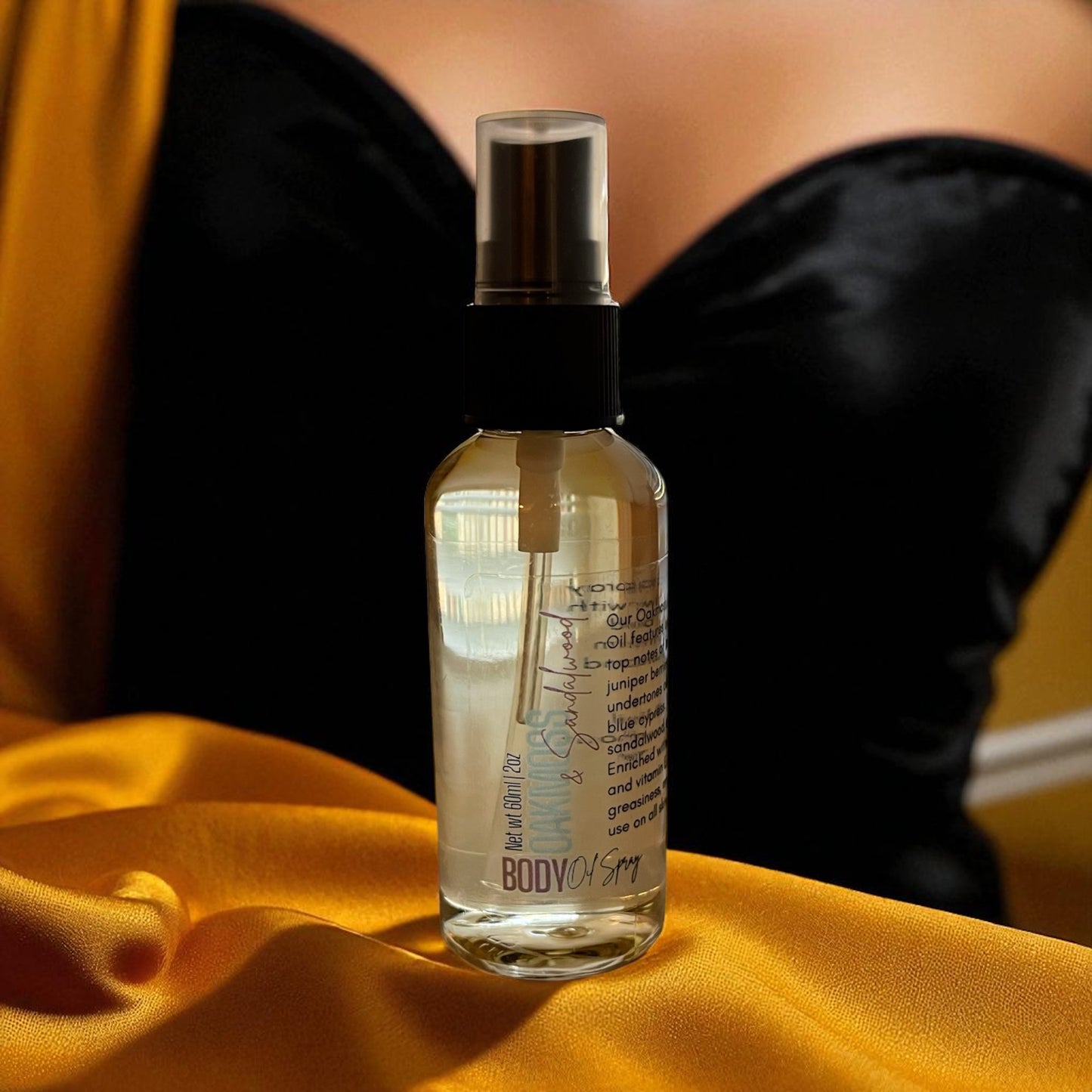 Woodsy Vibes Body Oil Spray 2oz - 4 Pack Bundle