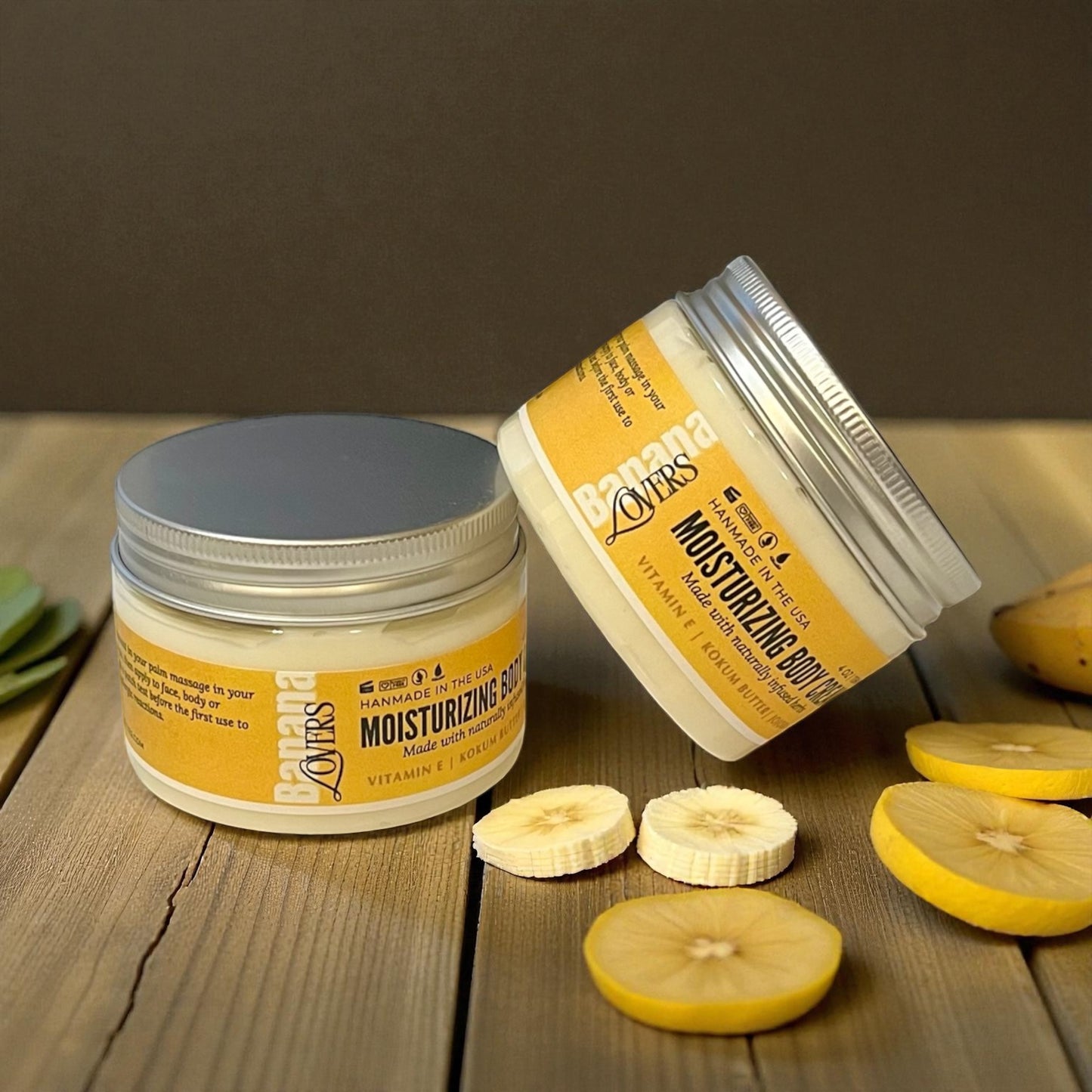 Banana Lovers Body Cream 4oz - New Formula