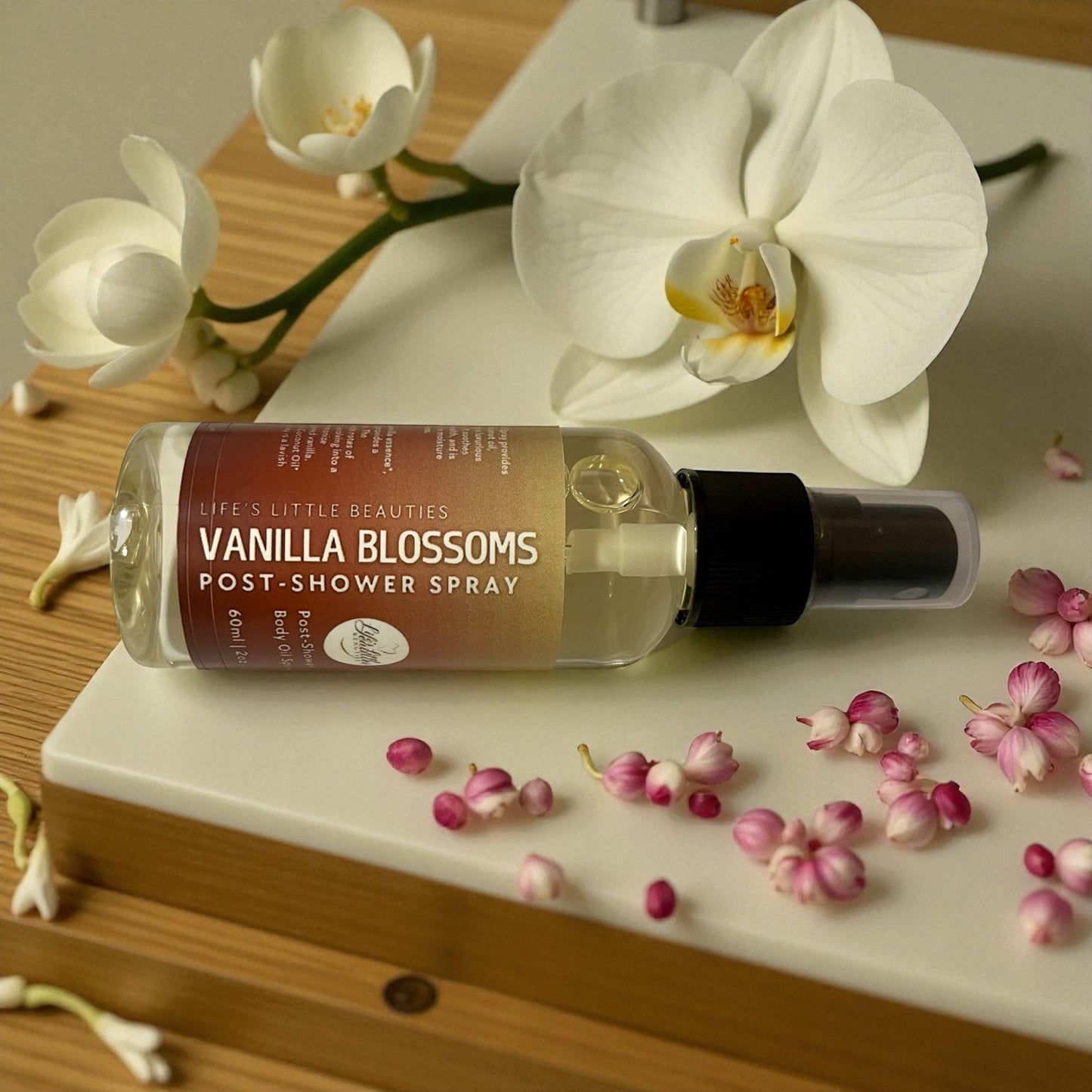 Post-Shower | Vanilla Blossoms Body Oil Spray - 60ml/2oz