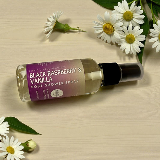 Post-Shower | Black Raspberry & Vanilla Body Oil Spray - 60ml/2oz