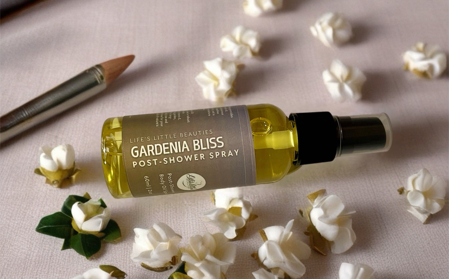 Post-Shower | Gardenia Bliss Body Oil Spray - 60ml/2oz