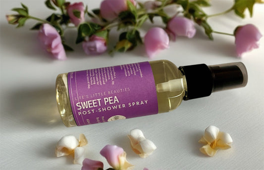 Post-Shower | Sweet Pea Body Oil Spray - 60ml/2oz