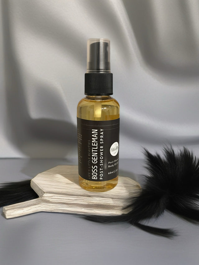 Post-Shower | Boss Gentlemen Body Oil Spray - 60ml/2oz