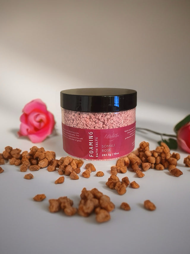 Somali Rose Foaming Bath Salt | 10 Ounces