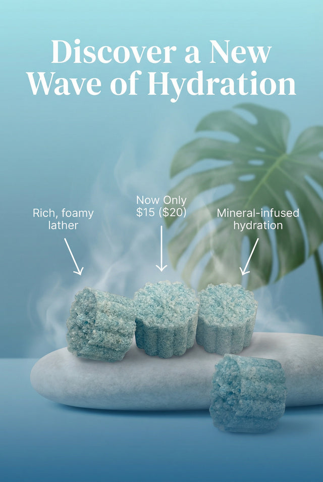 Egyptian Musk Foaming Bath Salts Fizzers - 4Pack