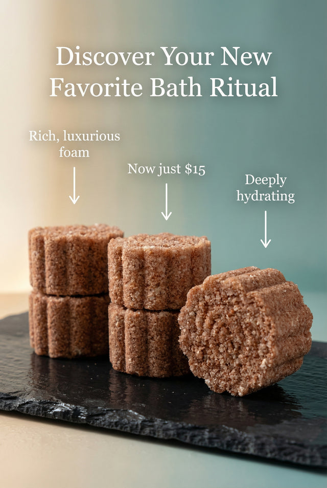 Apple Orchard Foaming Bath Salts Fizzers - 4Pack