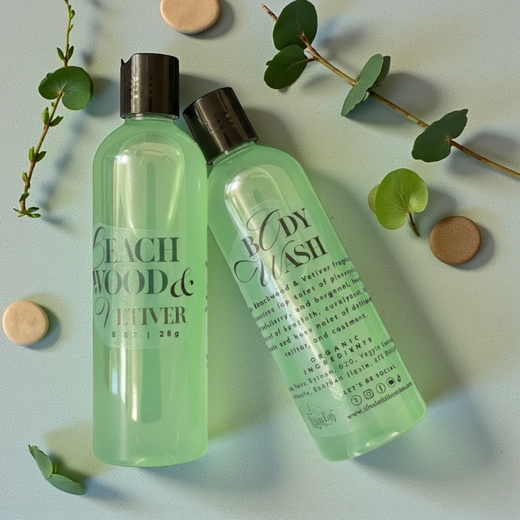 Beachwood & Vetiver Shower Gel - 8oz New Formula