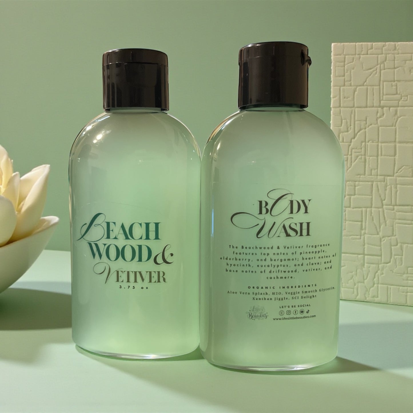 Beachwood & Vetiver Shower Gel - 3.75oz New Formula