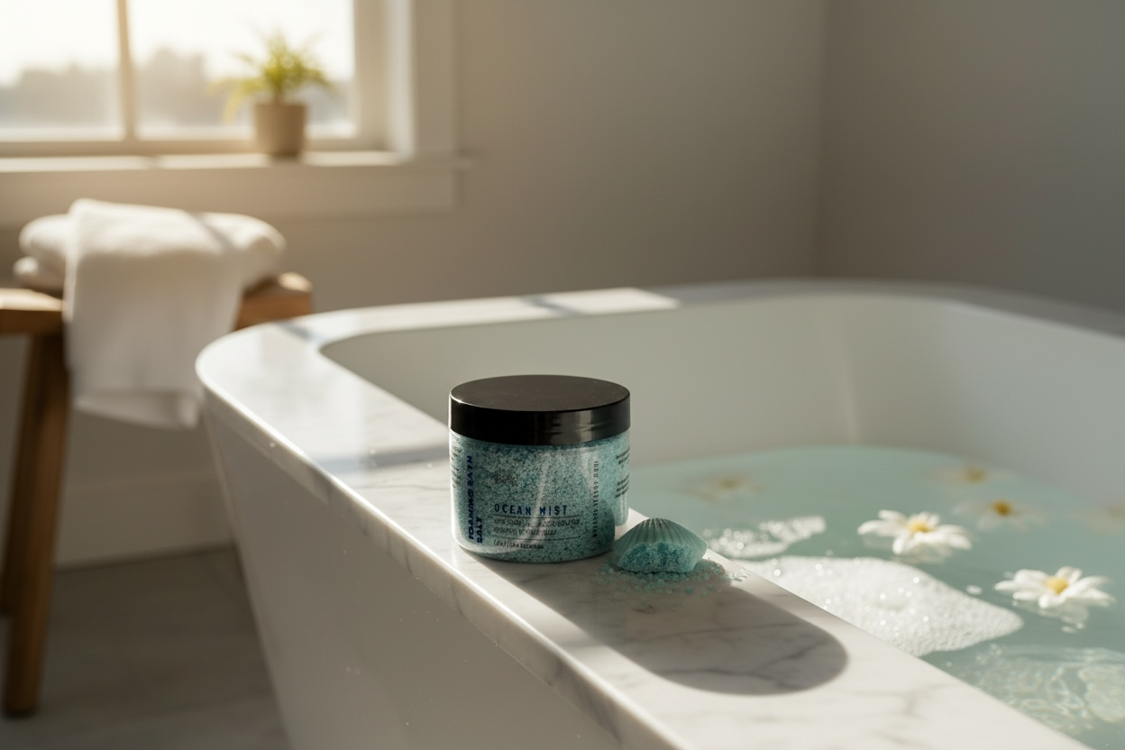 Ocean Mist Foaming Bath Salts | 10 Ounces
