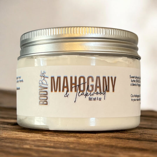 Mahogany & Teakwood Body Cream 4oz