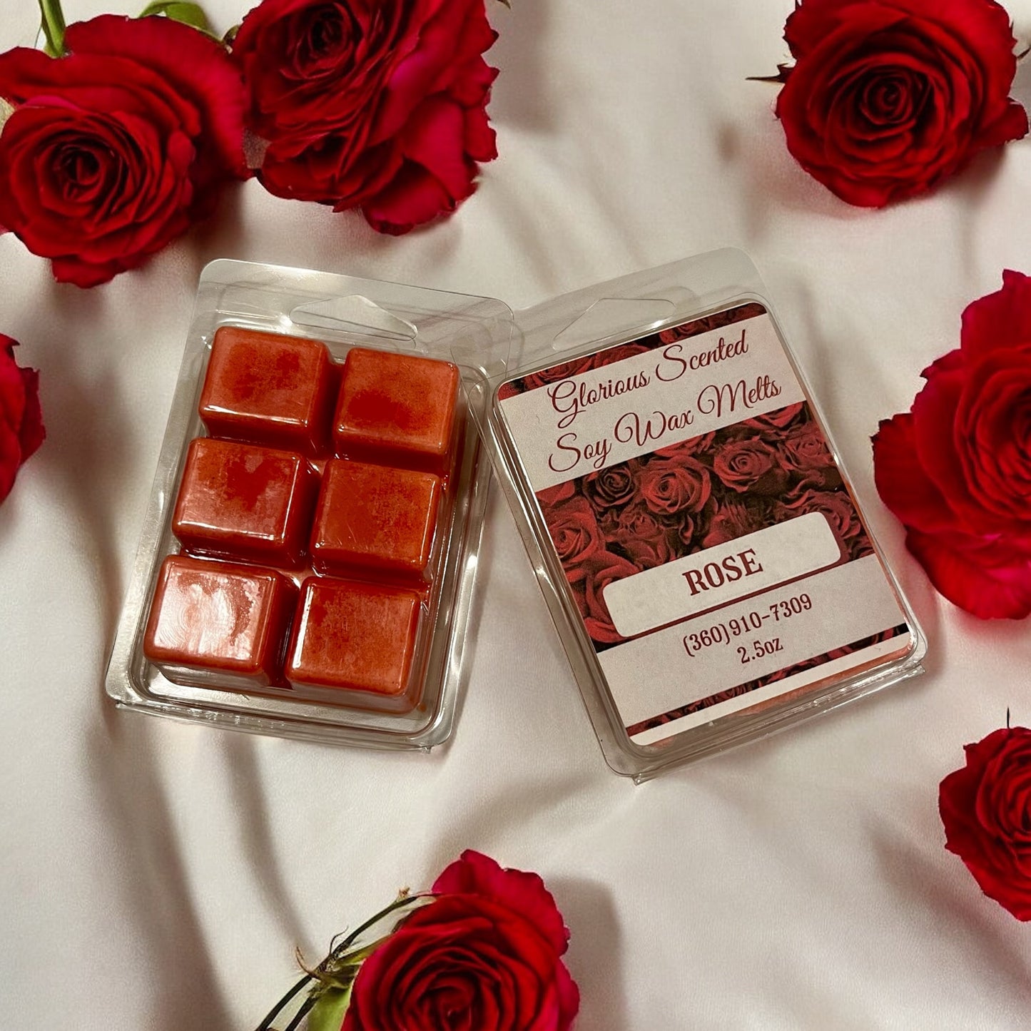 Rose Soy Wax Melts - 2.5 oz