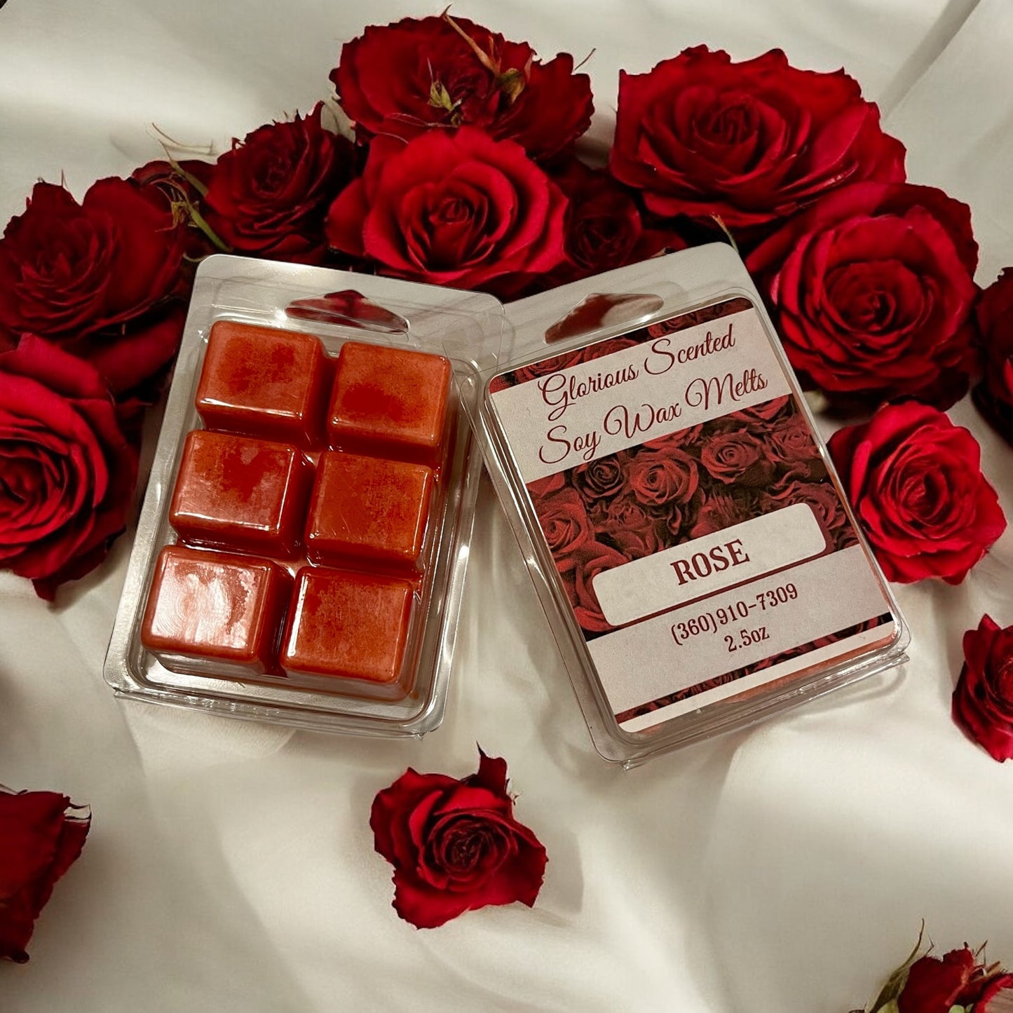 Rose Soy Wax Melts - 2.5 oz