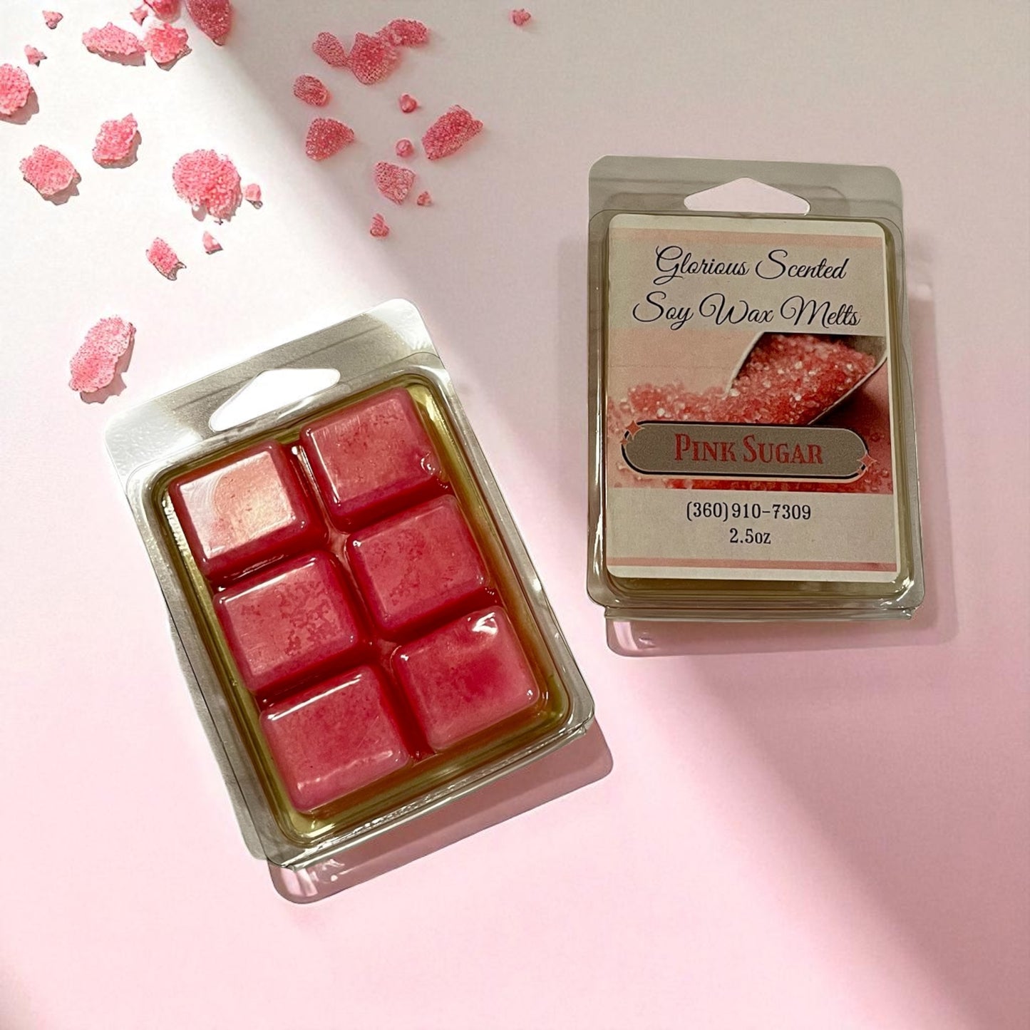 Pink Sugar Soy Wax Melts - 2.5 oz