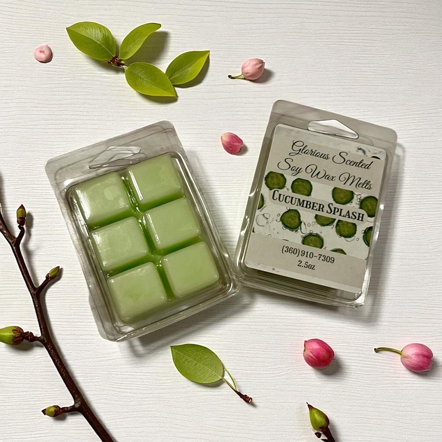 Cucumber Splash Soy Wax Melts - 2.5 oz
