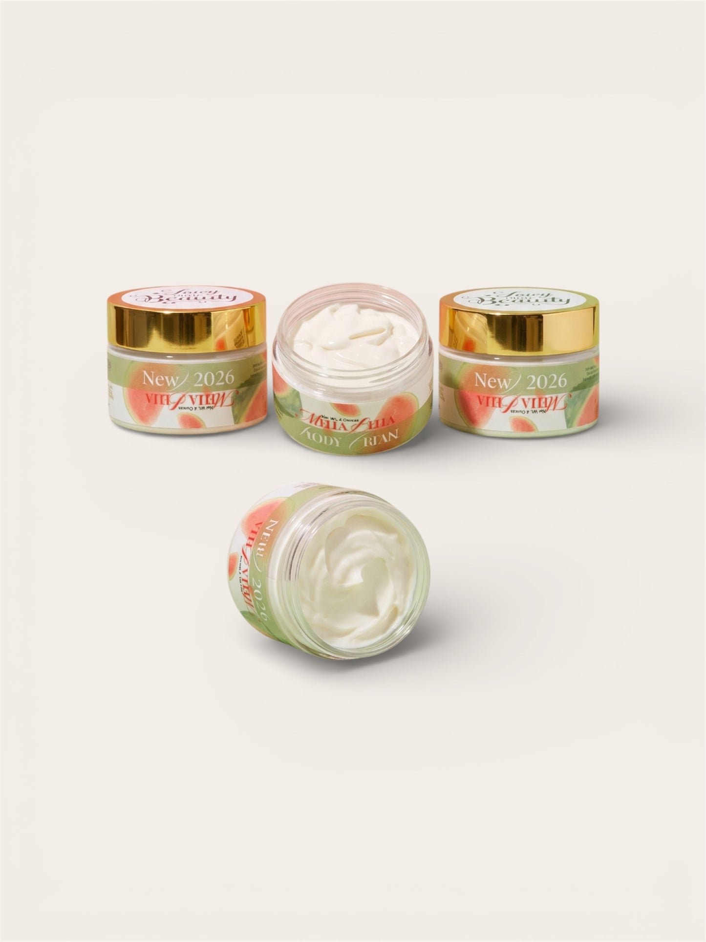 Mella Bella Body Cream 4oz - New Formula