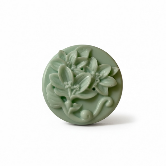 Floral Honeysuckle Bar Soap Made with Shea Butter