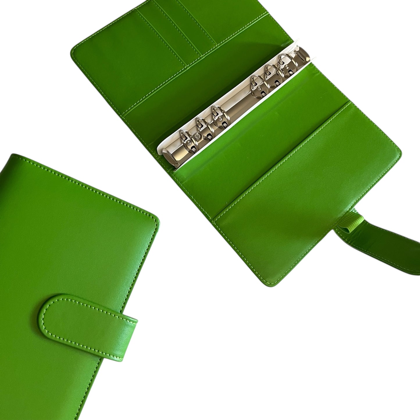 Forest Green A6 PU Leather Binders
