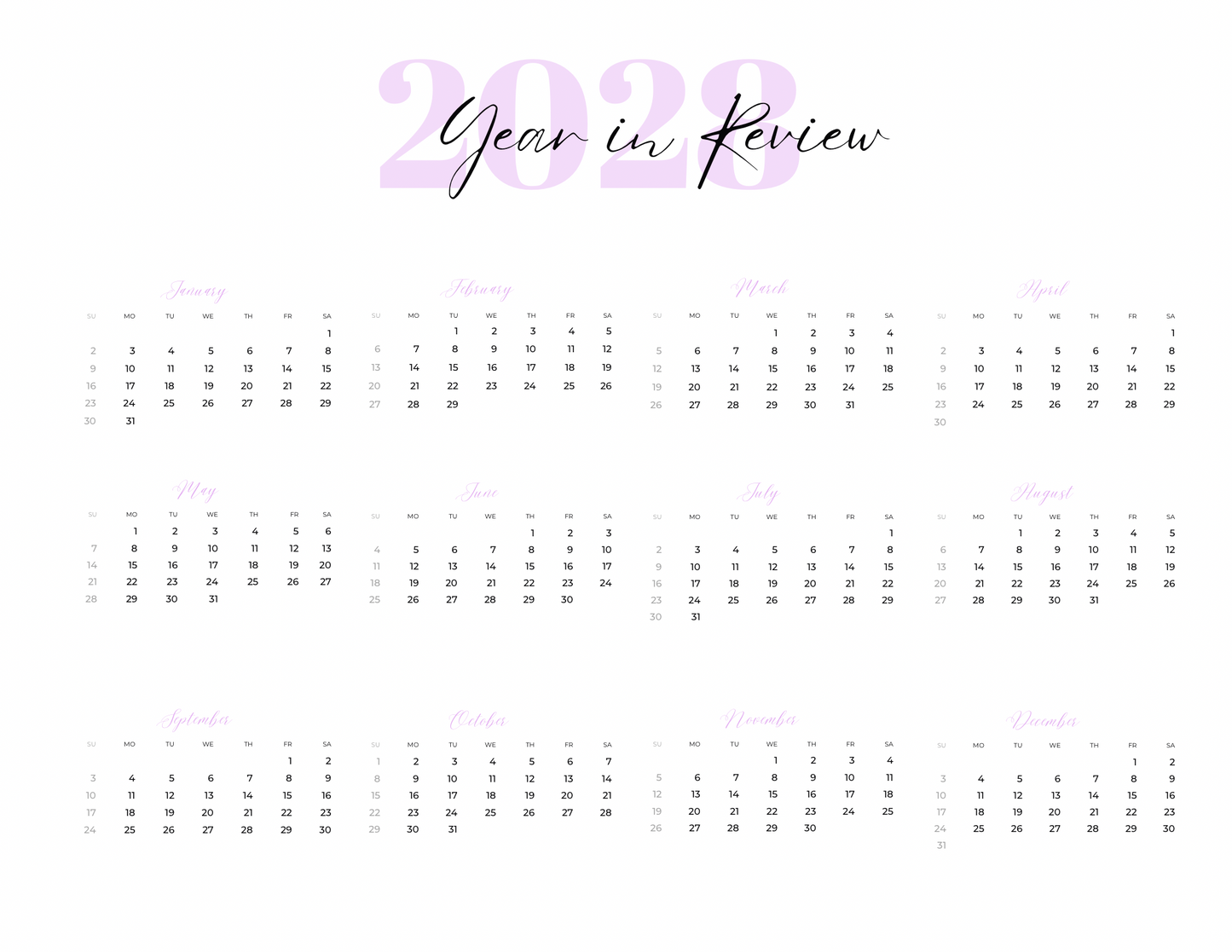2027 Calendar Notepad - A 76-Page Duo