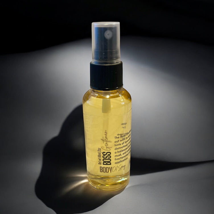Brave & Wild Men's Body Oil Spray 2oz- 4 Pack Bundle