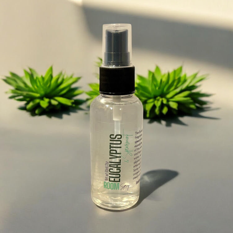 Eucalyptus and Spearmint Room & Linen Spray- 60ml | 2oz