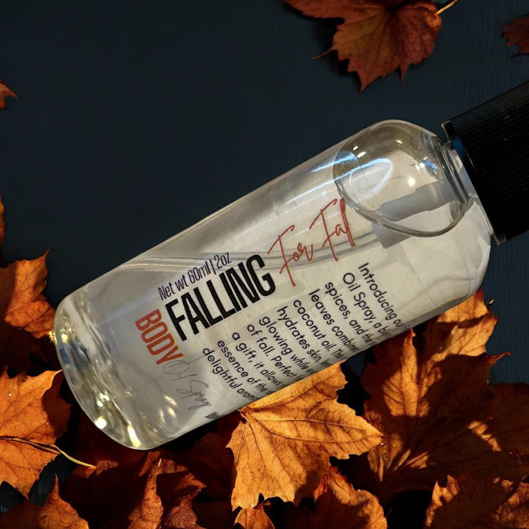 Fall Inspired Body Oil Spray 4-Pack Bundle