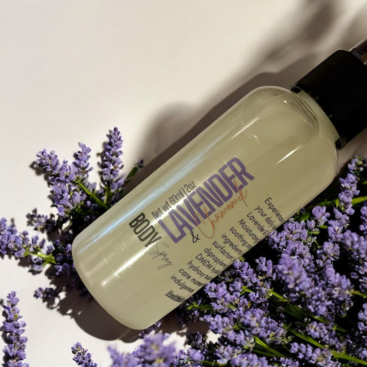 Lavender & Chamomile Moisturizing Body Spray 4-Pack Bundle