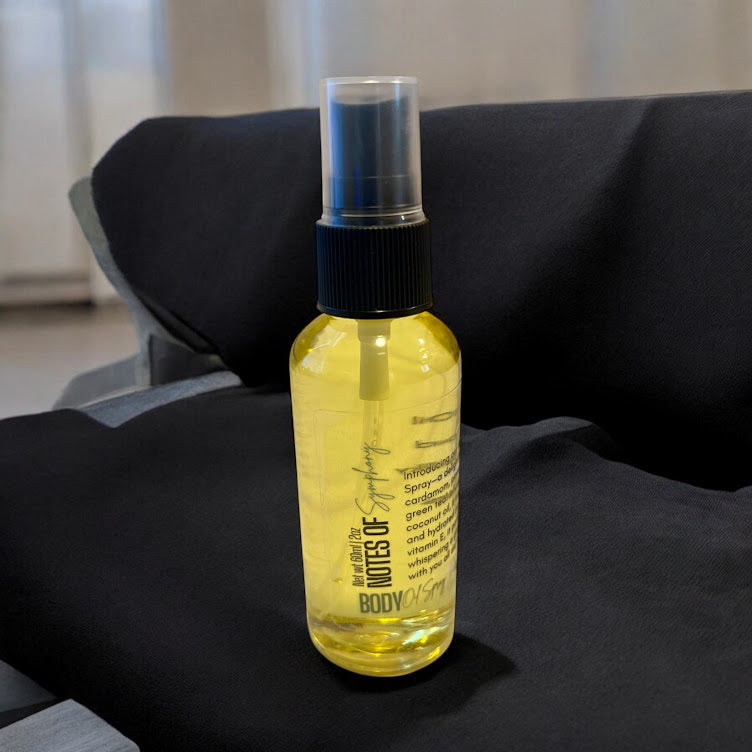 Smooth Jazz Men’s Body Oil Spray 2oz - 4 Pack Bundle