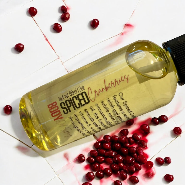 Berry Melody Body Oil Spray 4 Pack Bundle