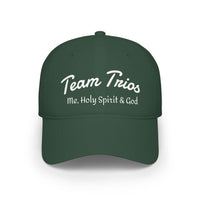 Team Trios Baseball Cap — “Team Trios: Me, Holy Spirit & God” Faith Baseball Hat