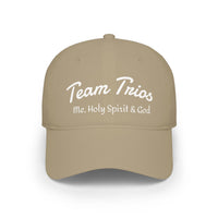 Team Trios Baseball Cap — “Team Trios: Me, Holy Spirit & God” Faith Baseball Hat