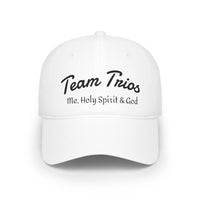 Team Trios Baseball Cap — “Team Trios: Me, Holy Spirit & God” Faith Baseball Hat