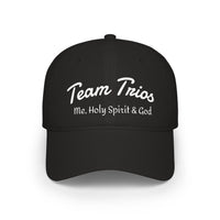 Team Trios Baseball Cap — “Team Trios: Me, Holy Spirit & God” Faith Baseball Hat