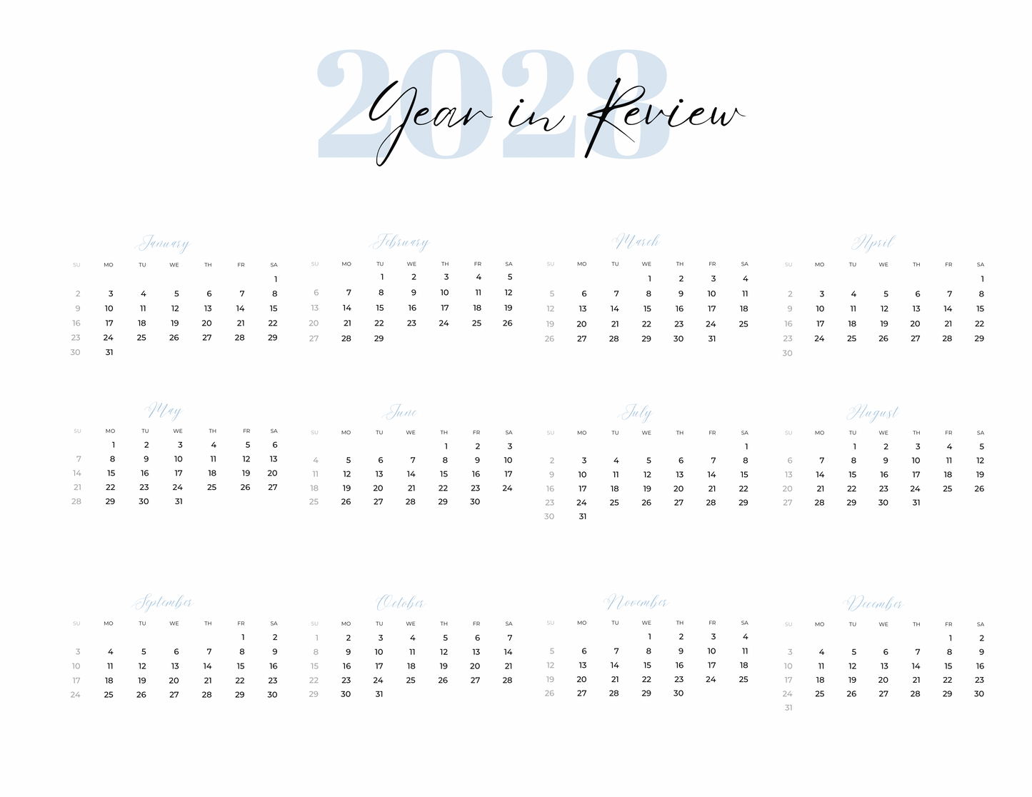 2027 Calendar Notepad - A 76-Page Duo
