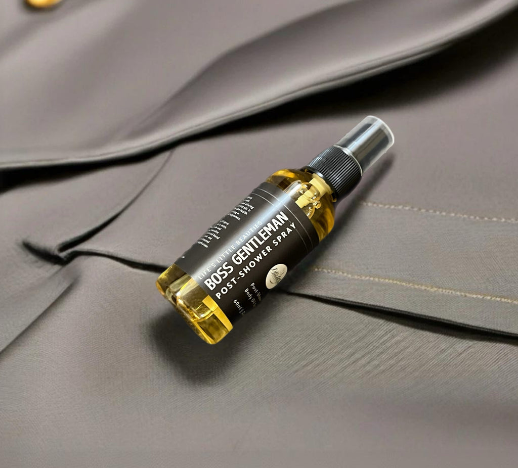 Boss Gentleman Body Oil Spray: Masculine Fragrance Blend (60ml)