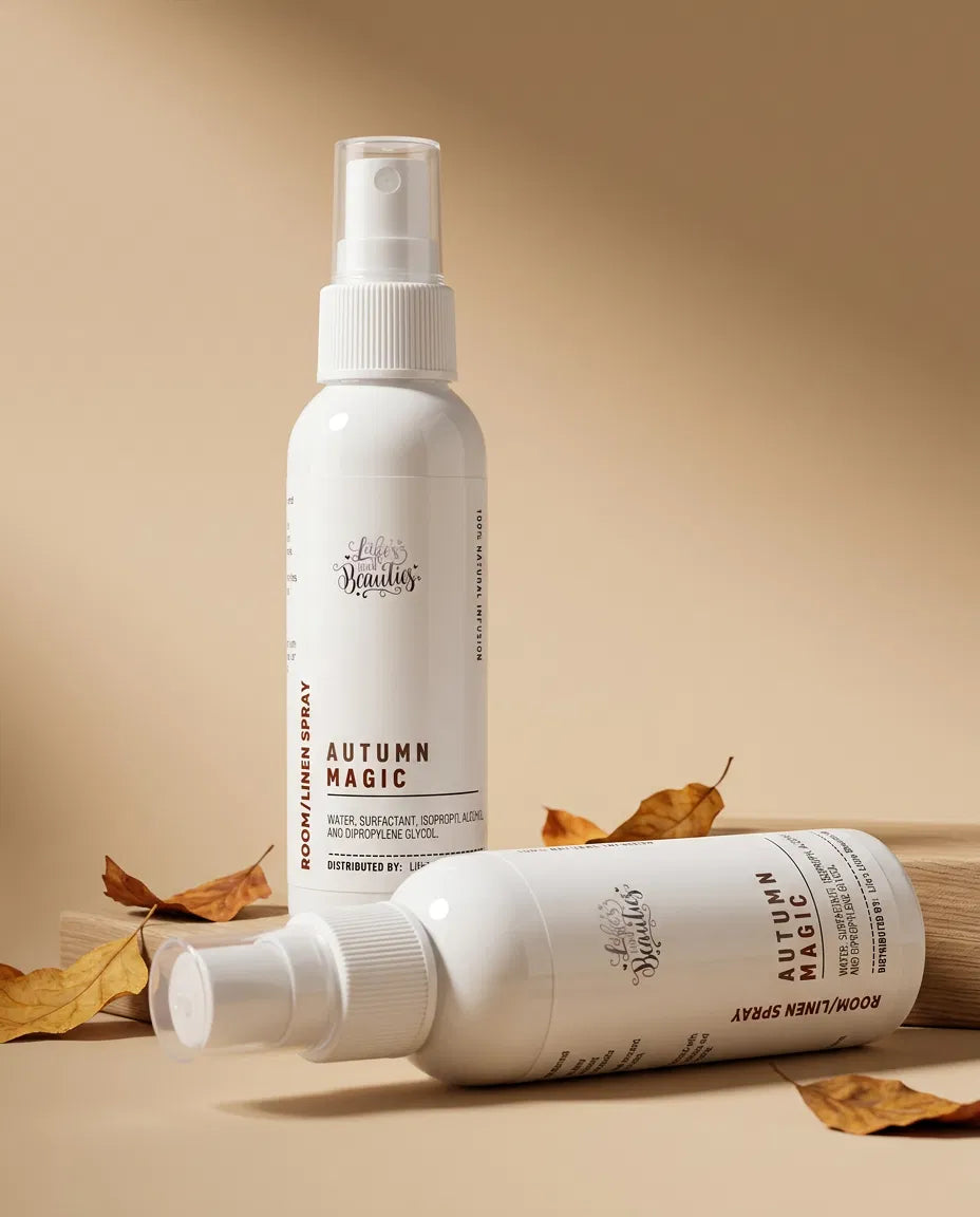 Autumn Magic Linen, Spiced Citrus Woods Spray, 60 Ml Fresh Bottle