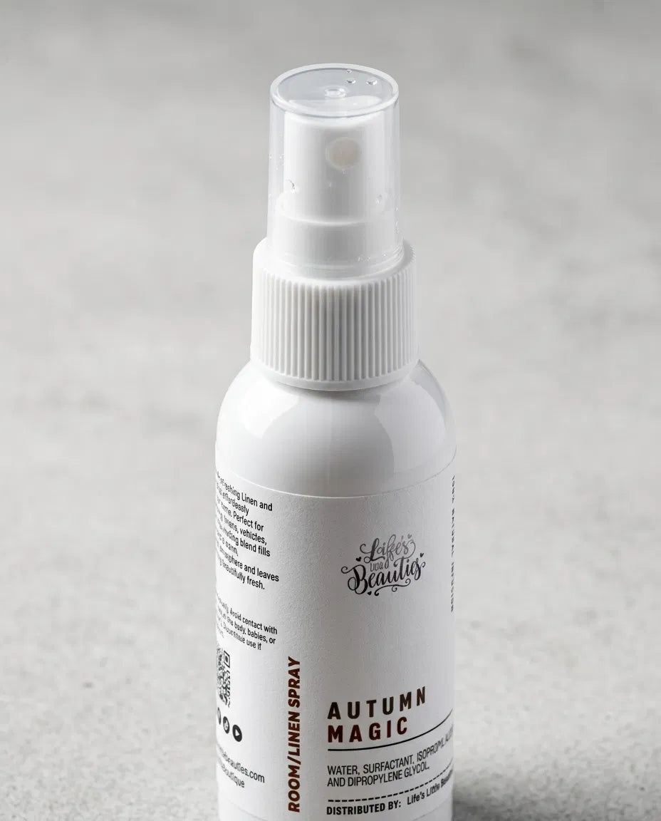 Autumn Magic Linen, Spiced Citrus Woods Spray, 60 Ml Fresh Bottle