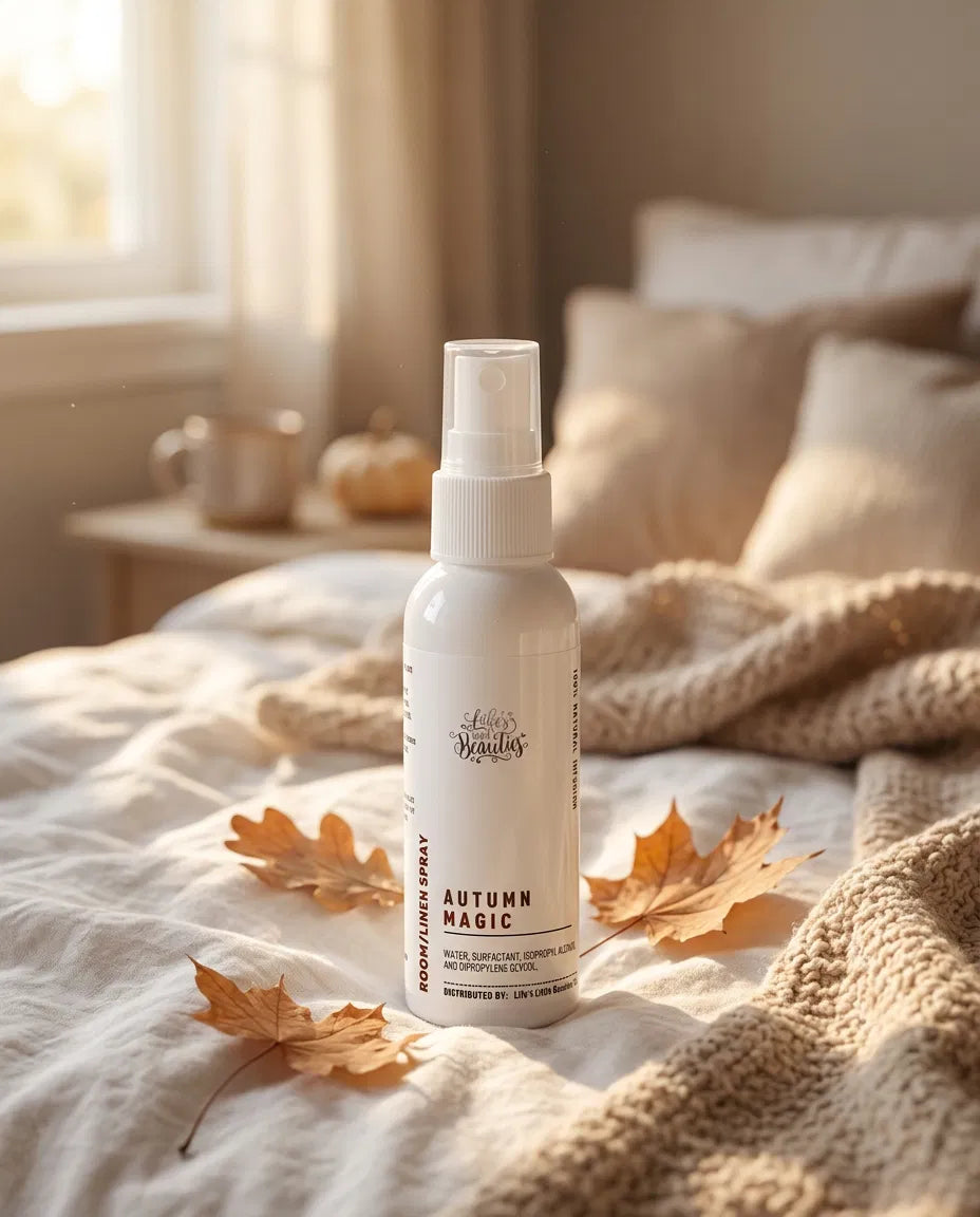 Autumn Magic Linen, Spiced Citrus Woods Spray, 60 Ml Fresh Bottle