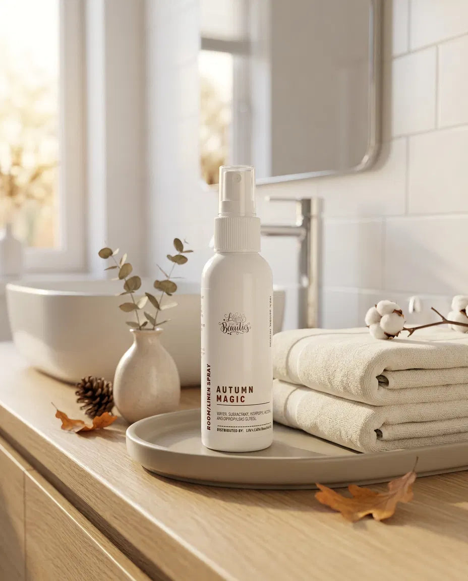 Autumn Magic Linen, Spiced Citrus Woods Spray, 60 Ml Fresh Bottle