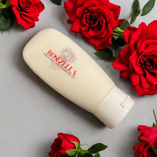 Rosezella Body Lotion - For Sensitive Skin 2oz