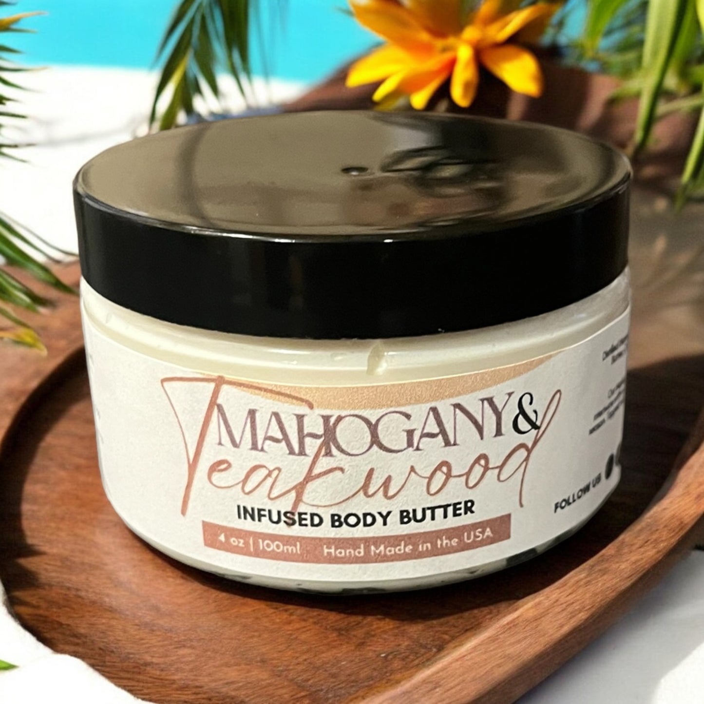 Mahogany & Teakwood Body Butter 4oz