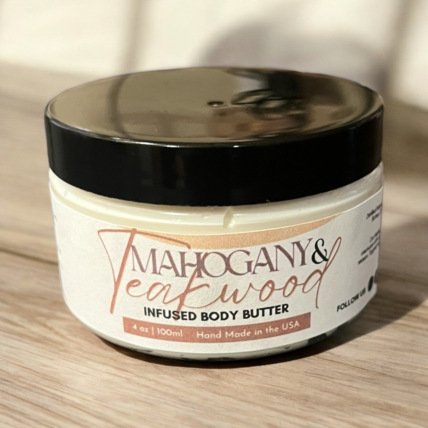 Mahogany & Teakwood Body Butter 4oz