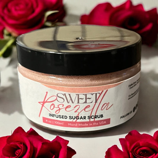 Rosezella Sugar Scrub 4oz